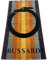Trussardi Strandtuch oder Schwimmbad aus 100% reiner Baumwolle, 95 x 180 cm, Maxi (Stripe Circle Beach Brown)