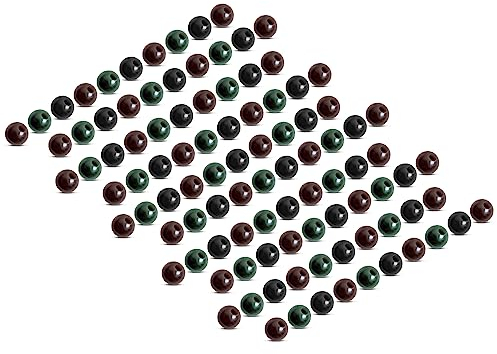 NEU AMZfishing® 100x Gummiperlen Angeln 3mm in DREI Farben | Karpfenangeln | Stopper Perlen Gummi | Angelzubehör | Gummistopper | Gummi Stopper | Stopperperlen | Angelzubehör Perlen | Gummikugeln