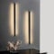 ZMH 2ER Wandlampe led Wandleuchte innen - Modern 60CM 21W Flur Up Down Warmweiß Flurlampe Wohnzimmerlampe Schwarze Bettlampe Wandbeleuchtung für Treppenhaus Wohnzimmer Kinderzimmer Schlafzimmer