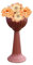 KYY'Z Large Urn Planter Plastic Plant Flower Pots Nursery Pot Large Barrel Tub Planters Outdoor Garden Strong Tall | No Drainage Holes Lightweight Sturdiness Weather Resistant | 75cm (1, Terracotta)