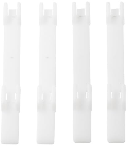 VHEUHZ 4 Stück Nylon Türscharniere kompatibel mit Thetford 26430 HP7 Türscharnierstifte weiß