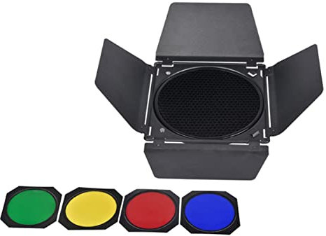 CIYODO Komplettes Zubehörset Stilvolle Und Praktische Fotografie-lampenwabenbarriere Für 18cm-lampen