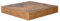 Velano - Bücherregal Wand - Wandregal 23,5x23,5 cm - Regal Wand - Schweberegal - Hängeregal - Regalbrett - Verbranntes Holz - Küchenregal - Bücherregal Kinder - Deko Wohnzimmer - Gewürzregal Wand