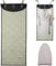 Planche à repasser sur porte, 45x19 Tapis de repassage vertical et horizontal, Coussin de défroisseur à vêtements résistant à la chaleur avec de défroisseur, Planche à repasser portable pour por