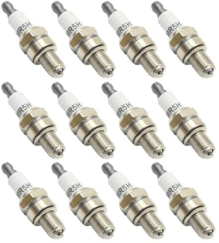 JUUDDENPARTS 12Pcs 31916-Z0H-003 CMR6H Spark Plug, Replacement for Stihl FS90 FS100 FS110 FS90R FS100R FS110R Trimmer