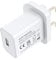 YIMINGOUFEI USB Wall Charger, UK Plug, 5V 2A 10W, Nickel-Plated Pins, Universal Input 100-240V (5V 2A White)
