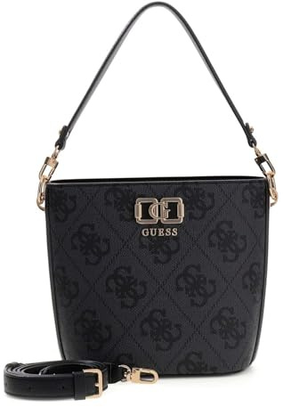 GUESS Karnilla Logo Bucket Color Coal Logo, One Size CLO - COAL LOGO One Size