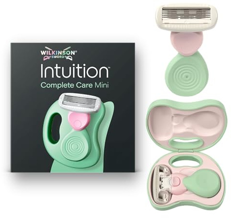 Wilkinson Sword Intuition Complete Care Mini Travel Rasierer + 1 Etui