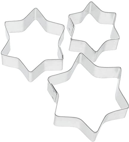 ORIGINAL KAISER Cookie Cutters Backzubehör, Gusseisen, silber, 6 cm, 3