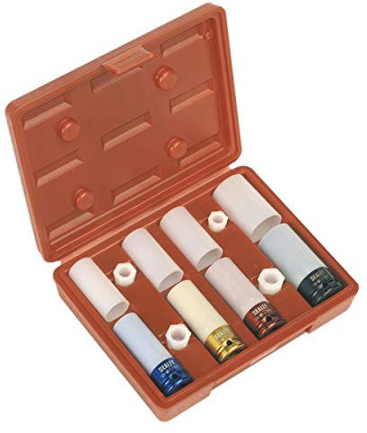 Sealey Sx030 Alloy Wheel Impact Socket Set 4Pc 1/2Sq Drive