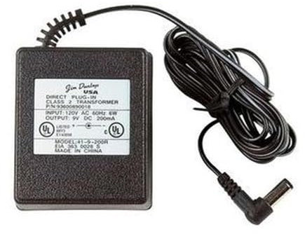 Dunlop ECB003E Adaptateur secteur 9 V