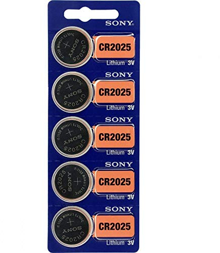 Sony CR2025 3 V Lithium Batterien (5 Stück)