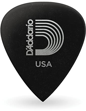 D'Addario Duralin Precision Guitar Picks, Extra Heavy, 100 pack