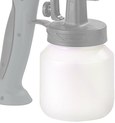 AGT Zubehör zu Farbsprühsystem: Farbbecher für elektrische Farbspritzpistole, 800 ml (Farbsprüher, Farbspritz Pistole, Rutsch)