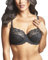 Panache Women's Envy Stretch Lace Full Cup Bra, Black, 28GG US