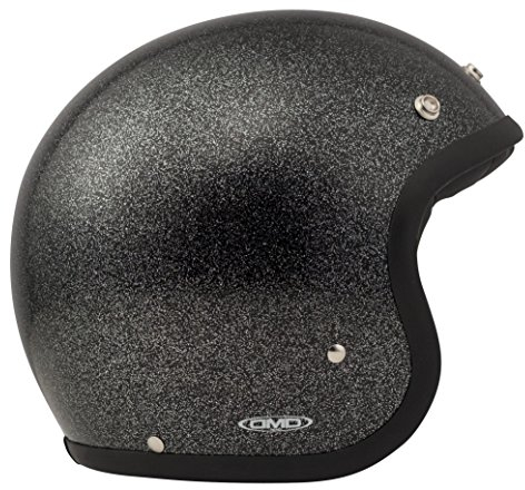 DMD 1JTS30000GB01 Motorradhelm, Schwarz, XS