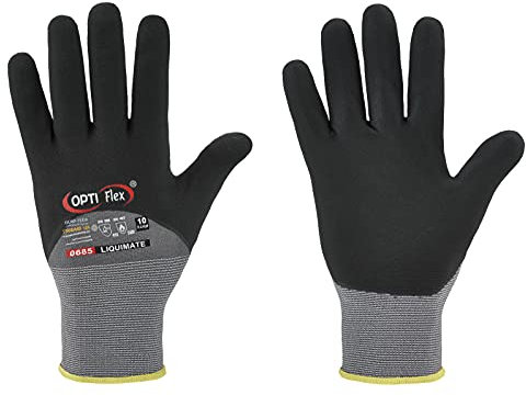 Elysee Handschuh Liquimate 1 Paar Größe 6, schwarz/grau,