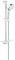 GROHE 27928002 Tempesta Cosmopolitan 100 Ensemble de douche 2 jets, Chrome