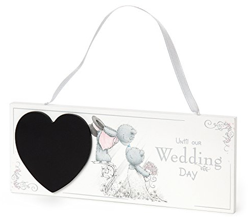Me To You g01q6591 Wedding Day Countdown Plaque
