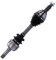 BESTPRICE 1x Antriebswelle vorne links Gelenkwelle Kompatibel mit OPEL SIGNUM CC (Z03), VECTRA C (Z02), SAAB 9-3 (YS3F, E79, D79, D75), 9-3 Cabriolet (YS3F), 9-3 Kombi (E50)