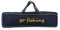 Fly Fishing Bag Klapp Angelrute Fall Angelrute Werkzeuge Aufbewahrungstasche Angelausrüstung Angelgerät Tragetasche für Outdoor Angeln