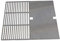 Grillrost + Grillplatte Kombination Edelstahl V2A 1.4301 Ersatzrost passt für Grills Weber Genesis II 2 E-310 GBS/E-340 GBS/S-340 GBS/E 315 / E 325 / E 335 / alle ab Modell 2017 Serie 300