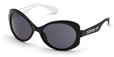 Adidas Damen OR0020 Sonnenbrille, Shiny Black/Smoke, 56