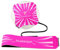 Global Park Fußball/Volleyball/Rugby Kick Throw Trainer Solo Praxis Training Aid Control Fähigkeiten Verstellbar (rosa)
