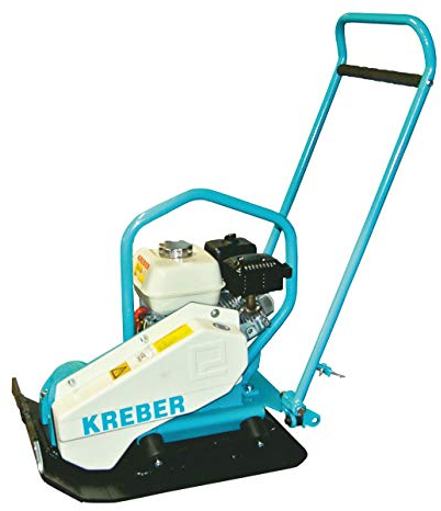 KREBER Rüttelplatte K20RPS Bodenverdichter 20 kN Vibrationsplatte GX160