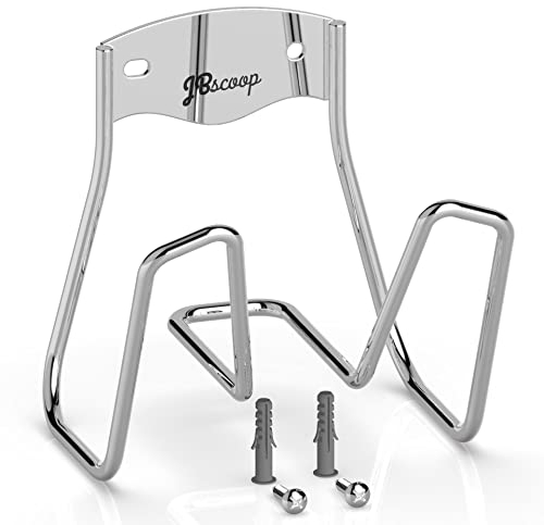 JBscoop Gartenschlauchhalter, Gartenschlauch-Aufhänger, Wandhalterung für Wasserschlauch, Verlängerungskabel, Luftkompressorschlauch, robust und rostfrei (25 m)