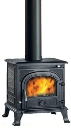 Stufa A Legna In Ghisa modello Etna kw 10