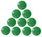 10/20/50/100Pcs Office Magnets, 30 mm Notice Board Planning Magnets, Red/Yellow/Orange/Purple/Green Refrigerator and Whiteboard Magnets Magnetic Button (20Pcs Green)