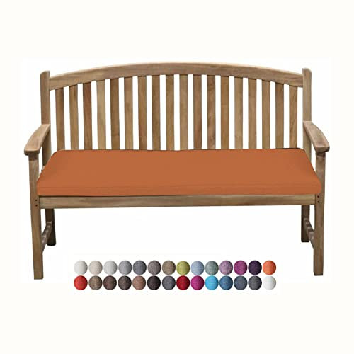 KCYXSMAX Bankauflage Bankkissen Bankpolster für Gartenbank 180x50x5cm Sitzauflage Polsterauflage mit abnehmbarem Bezug für Outdoor Bank Hollywoodschaukel Terrasse Küche Esstisch