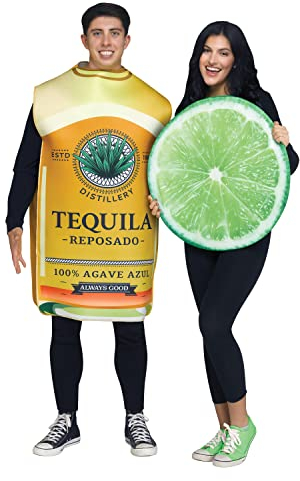 Fun World Tequila & Lime Couple Adult Costume, One Size Fits Most