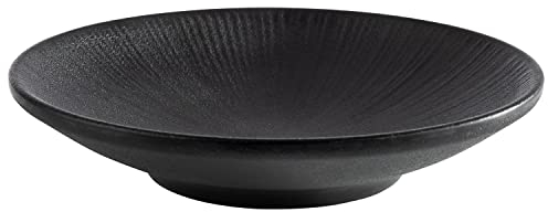 APS 85073 Nero - Plato de melamina (15 cm de diámetro)