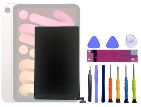 HIGHAKKU Replacement Battery Tablet Battery A2522 Compatible with iPad Mini 6 2021 A2567, A2568, A2569 with Tools