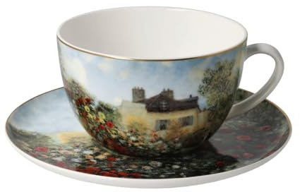 Milchkaffeetasse Claude Monet Das Künstlerhaus - Artis Orbis