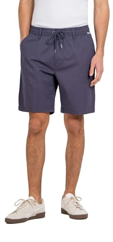 Reell Reflex Easy Short LW, Kurze Hosen für Männer und Frauen aus Leichter Baumwolle, Shorts mit elastischem Bund
