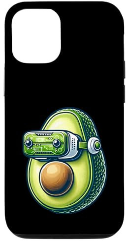 Hülle für iPhone 13 Avocado VR Virtual Reality Nerd Cyborg Roboter