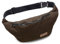 Leon Gürteltasche Bauchtasche Hüfttasche 100% Baumwolle Fanny Pack Belly Belt Moon Bag Bumbag Boho Hippie Tribal Damen Herren (GT Kord Braun)