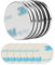 6 Stück 30x3 mm Neodym Magnete,Runde Selbstklebende Powermagnete,Magnete Stark Selbstklebend,Mini Klebemagnete,Tragfähig 8Kg Scheibenmagnet mit 6 Selbstklebende,für Whiteboard,Kühlschrank,Basteln