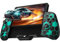 PALPOW Mando luminoso Switch – Compatible con Nintendo Switch/OLED, diseño ergonómico Luminpad, Joypad monobloque, RGB, Turbo, Mapping – Negro Panal de Abeja