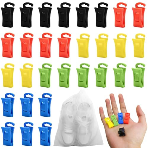Pince Chaussettes Machine a Laver, Pinces à Linge, Epingle a Linge, 30 PièCes Pinces Chaussettes, Pince A Linge Chaussette, pour Machine à Laver