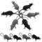 Milisten 10 Pièces Rats en Plastique Poilu Réaliste Décorations Effrayantes d'halloween Faux Souris Horreur Faire La Fête Petit De Farce De Rat pour Les Rats À L'intérieur Jouets PVC