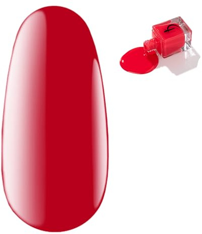 K Professional Nagellack Rot farbe nr.08, Langanhaltend, Glänzend, Farbintensiv, Vegan, Schnelltrocknend - Nail Polish Glossy Red - 10 ml