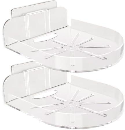 Huehkir Support pour Babyphone - Étagre Murale Double pour Moniteur - Support Mural Sécurisé pour Caméra de - Organisation Petits Espaces Intérieur Extérieur Maison Chambre Bébé Salle