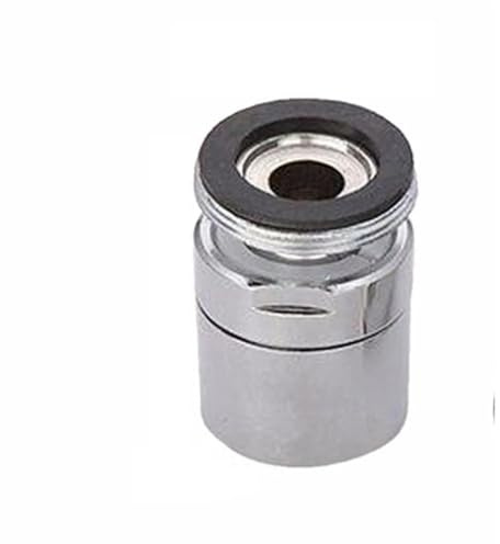 CMBSSTFC Messing 360 Grad drehbarer Wasserhahnbelüfter Wassersprudler Sparhahn für Badezimmer Küche Bidet Filter Mesh Zubehör (24 mm männlich)
