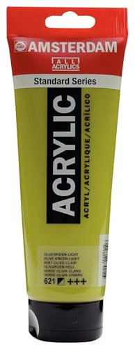 Creative Amsterdam Acrylfarbe 250ml, Olivgrün hell [Spielzeug]