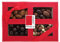 Rita Farhi Chocolate Covered Nut Selection Luxury Gift Box 390g - Almonds, Brazil Nut, Hazelnuts. Cinnamon Dusted and Chocolate Covered Nuts - New Palm Oil Free Recipe