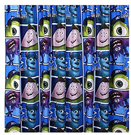Disney Character World Monsters University Vorhänge, 137 cm, Mehrfarbig